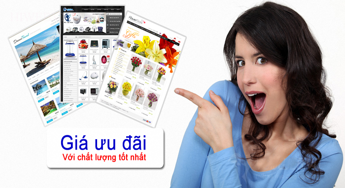 Tạo website nhanh chóng với chi phí cực tốt,mang đến cho các Công ty, Doanh nghiệp 1 Website bán hàng chuyên nghiệp.